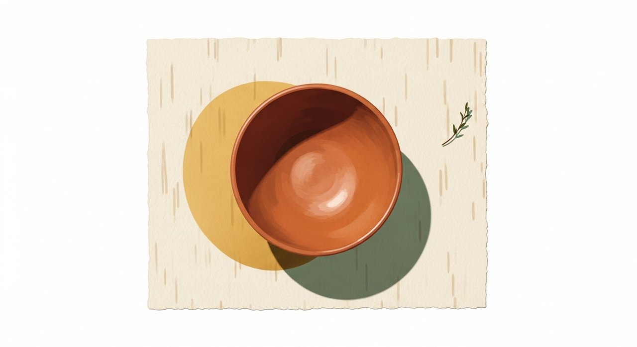Arrival — a warm bowl, a welcome on the table